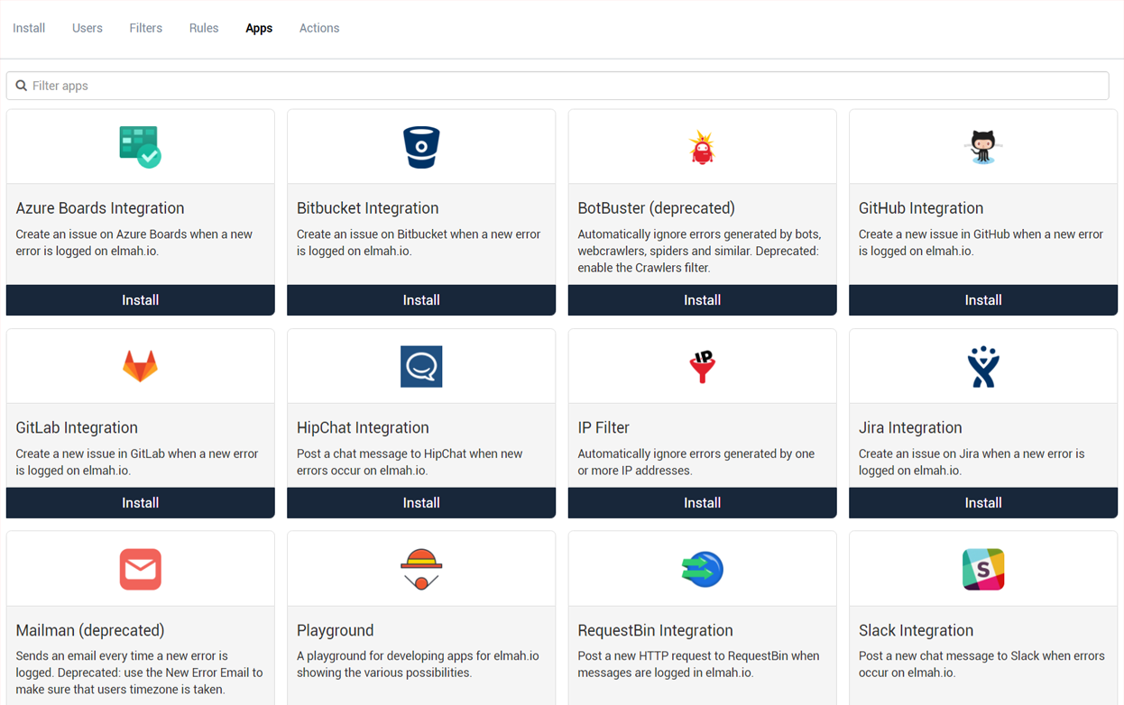 Apps and Integrations